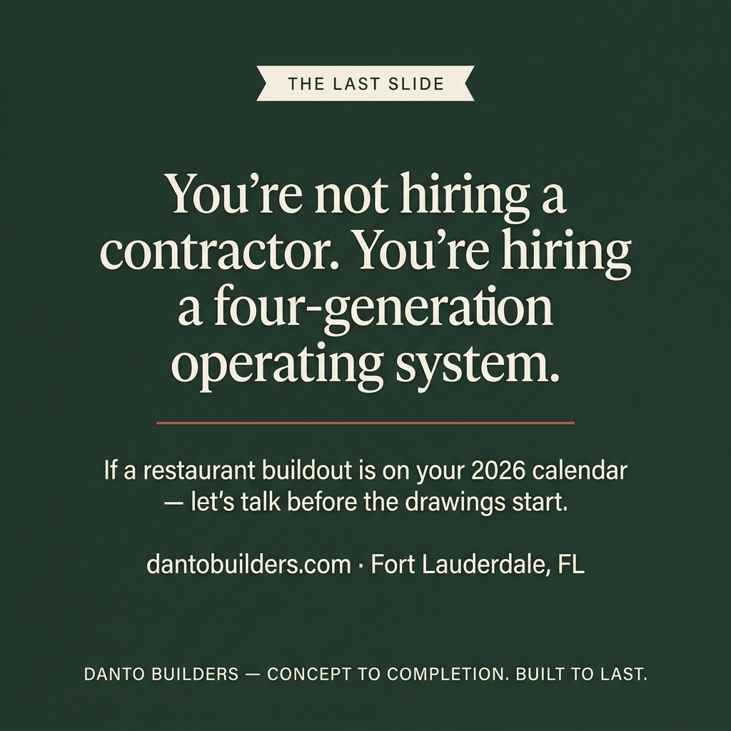 Builder's Note carousel closing slide